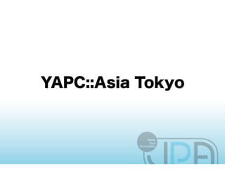Running JPA (YAPC::NA 2011)