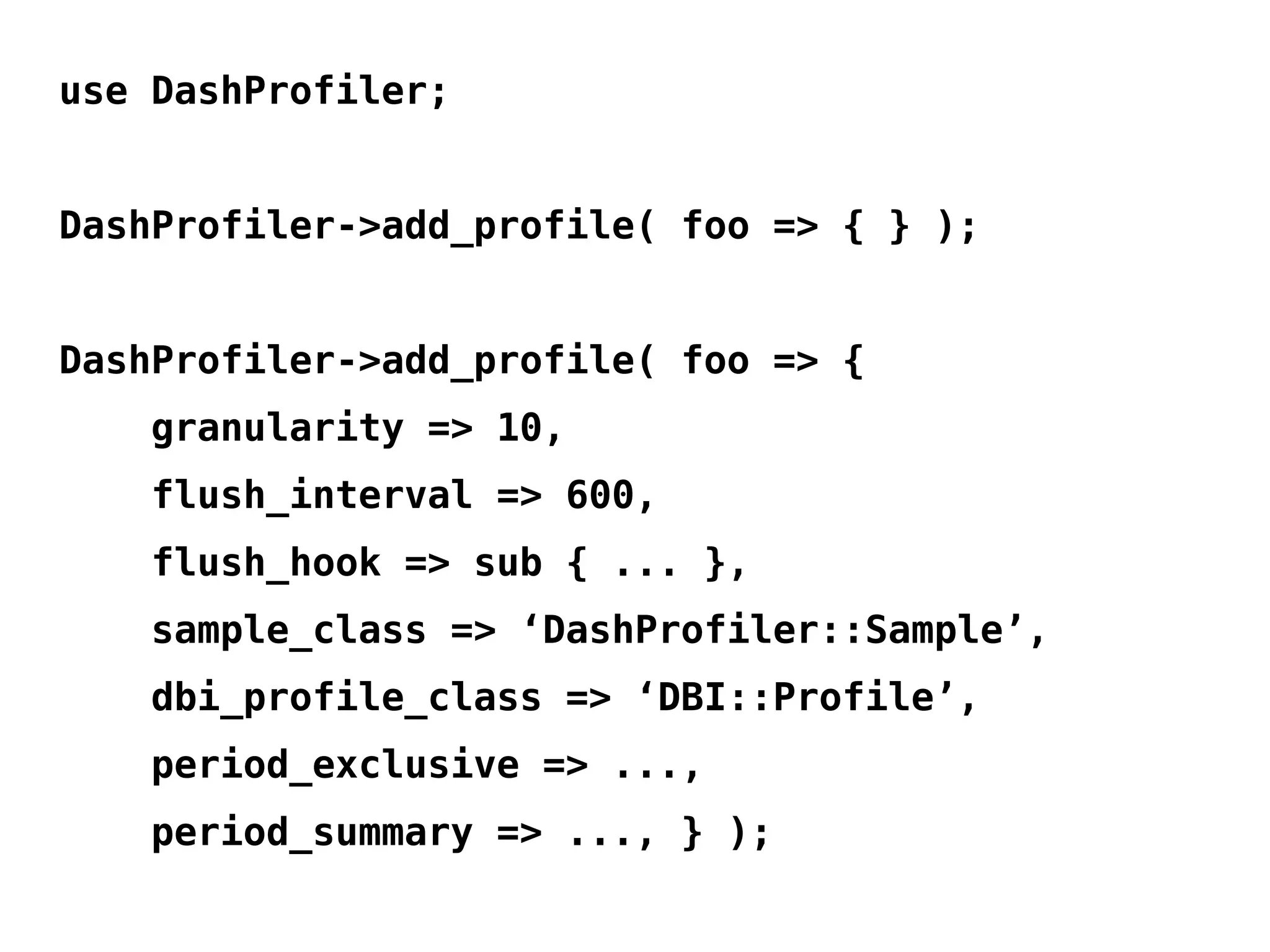 YAPC::Europe 2008 - Mike Astle - Profiling