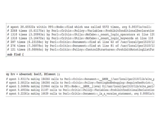 YAPC::Europe 2008 - Mike Astle - Profiling
