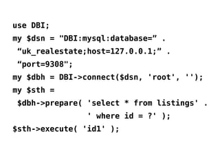 YAPC::Europe 2008 - Mike Astle - Profiling