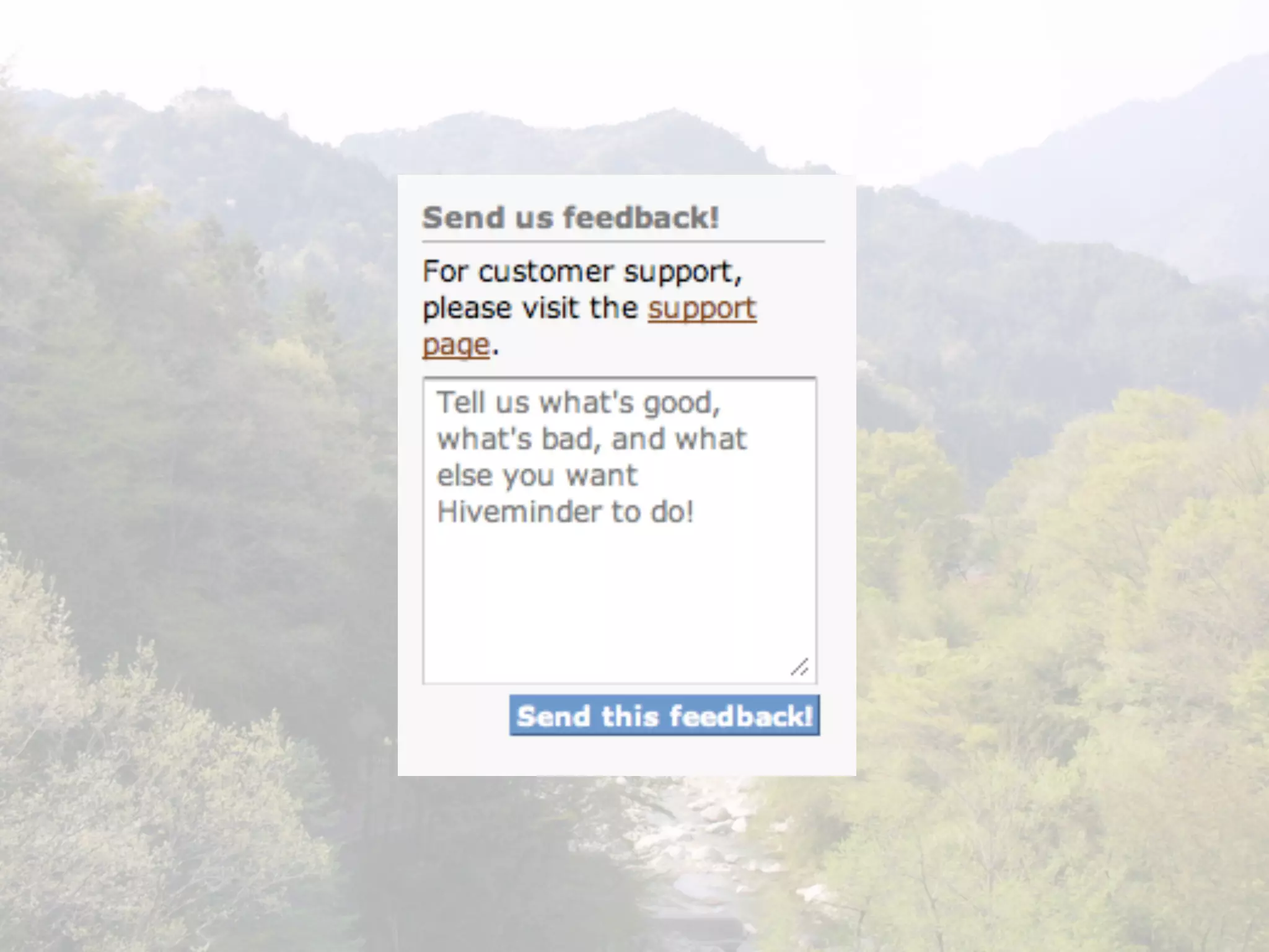Hiveminder - Everything but the Secret Sauce