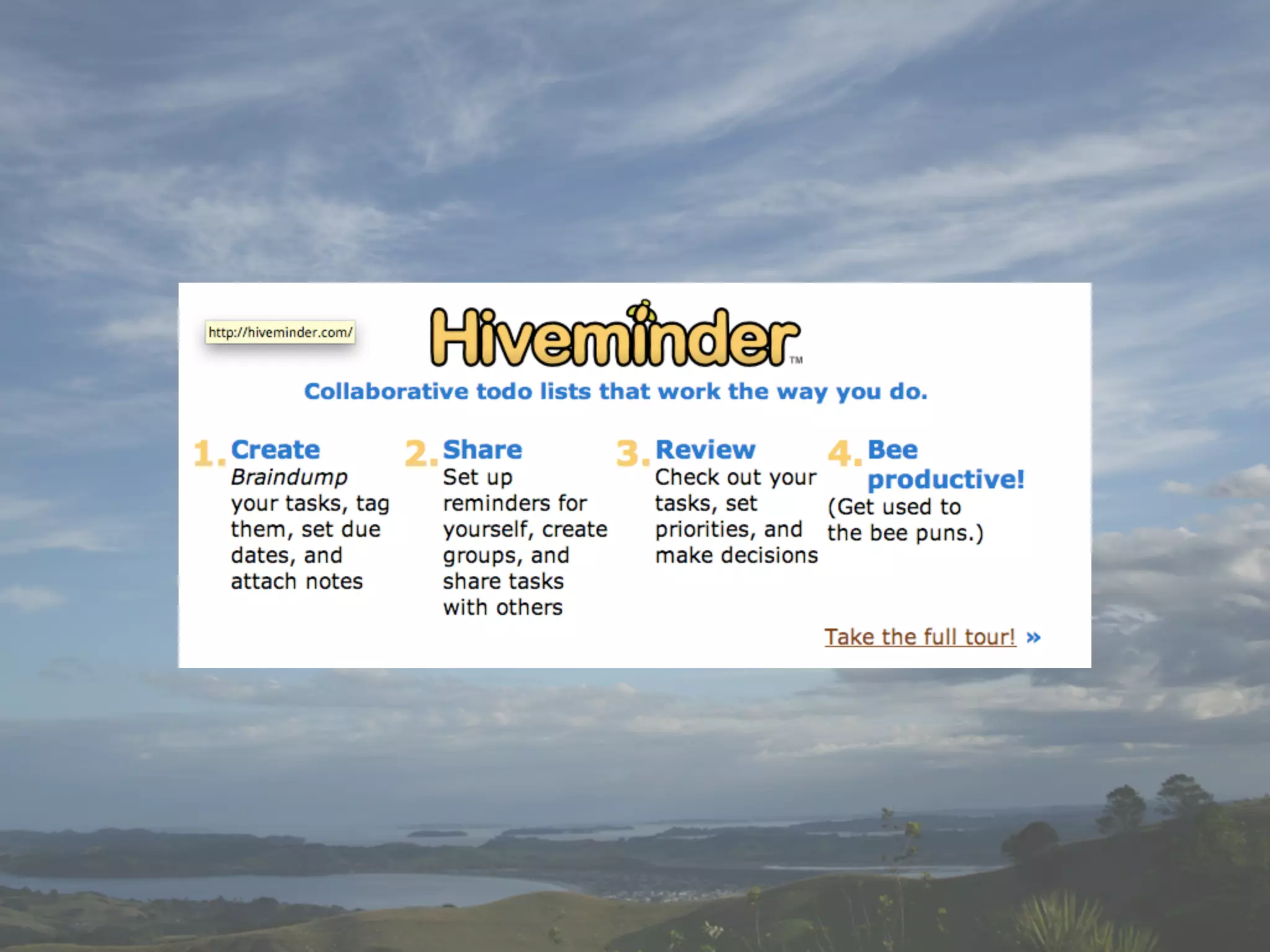 Hiveminder - Everything but the Secret Sauce