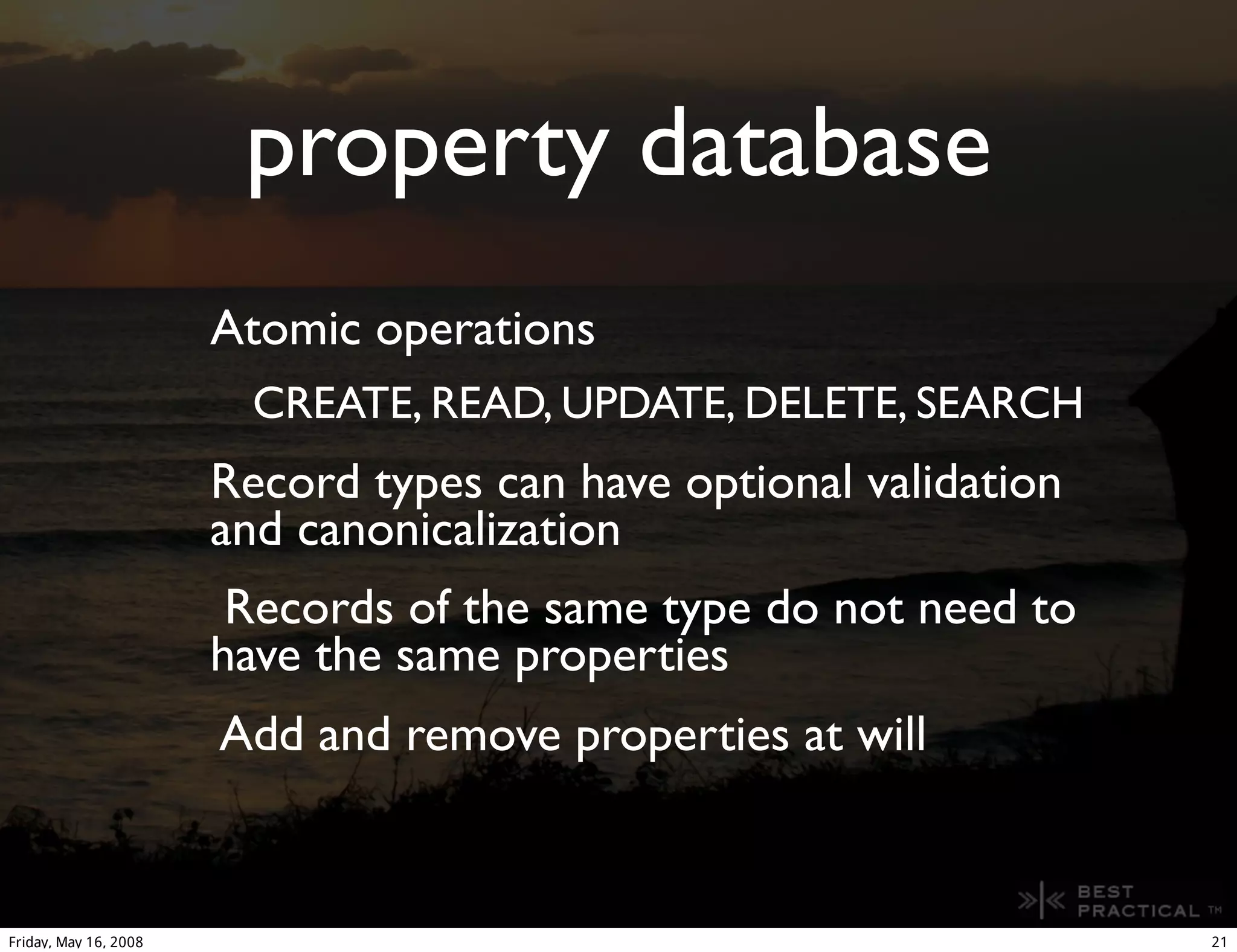 Prophet - A peer to peer replicated disconnected database