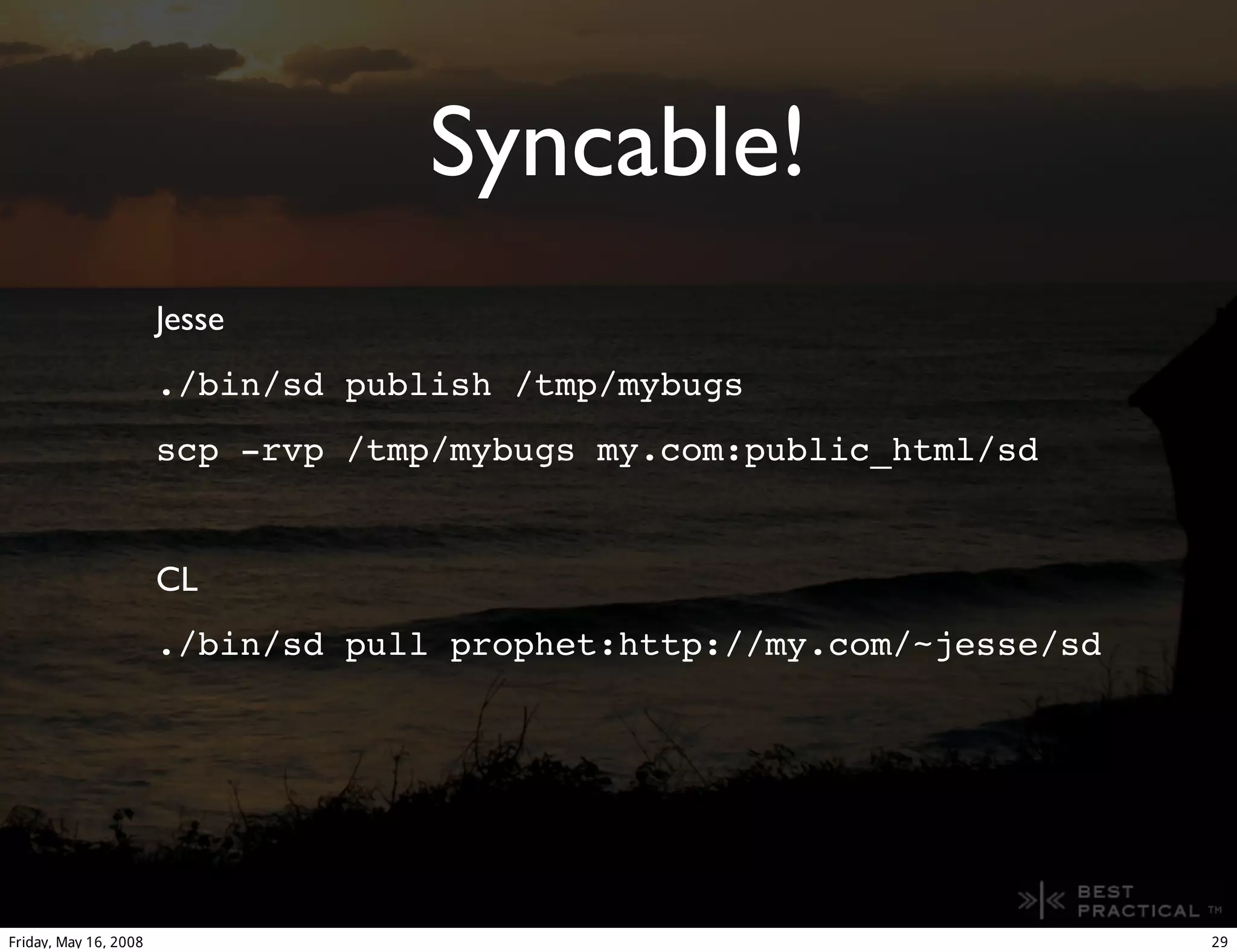 Prophet - A peer to peer replicated disconnected database