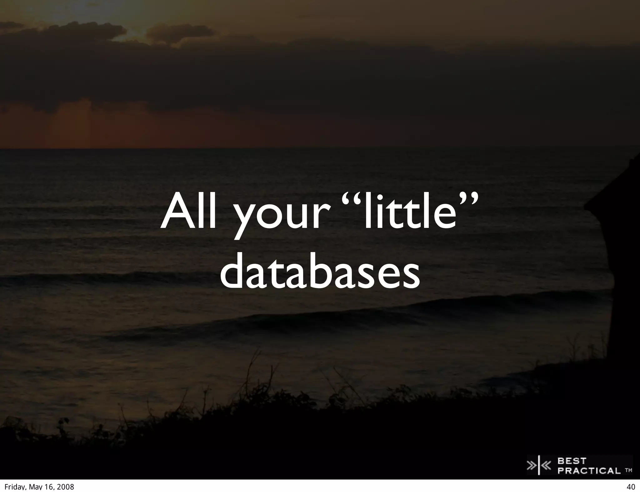 Prophet - A peer to peer replicated disconnected database
