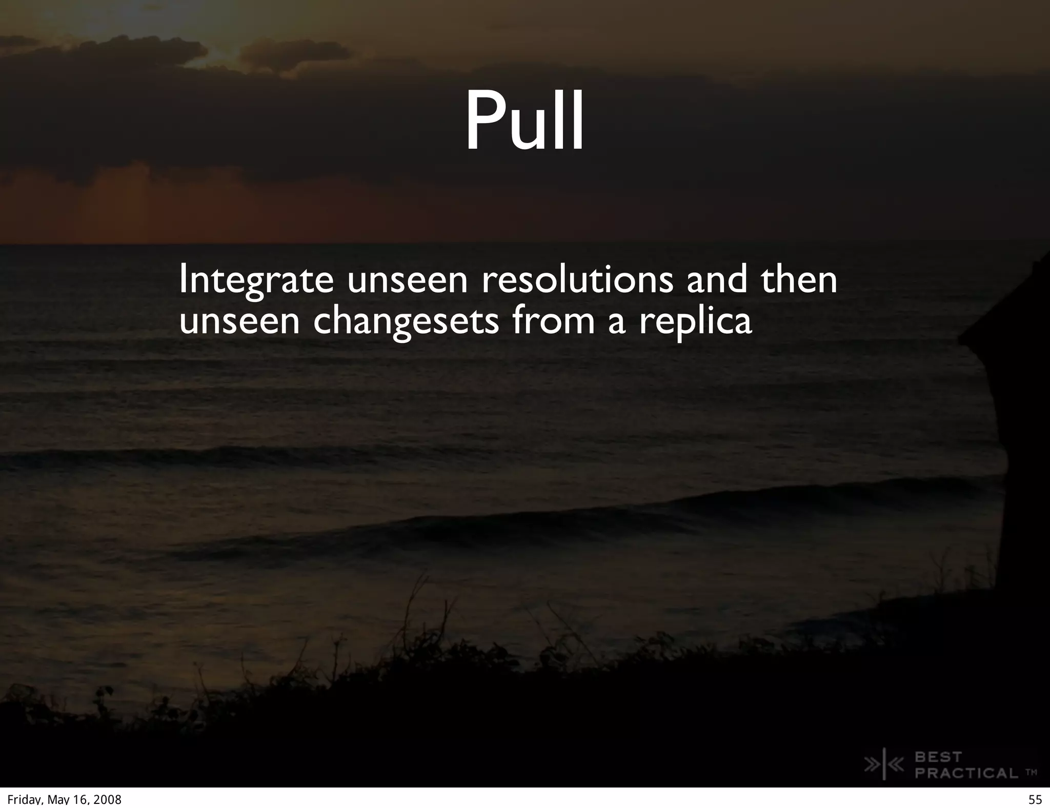 Prophet - A peer to peer replicated disconnected database