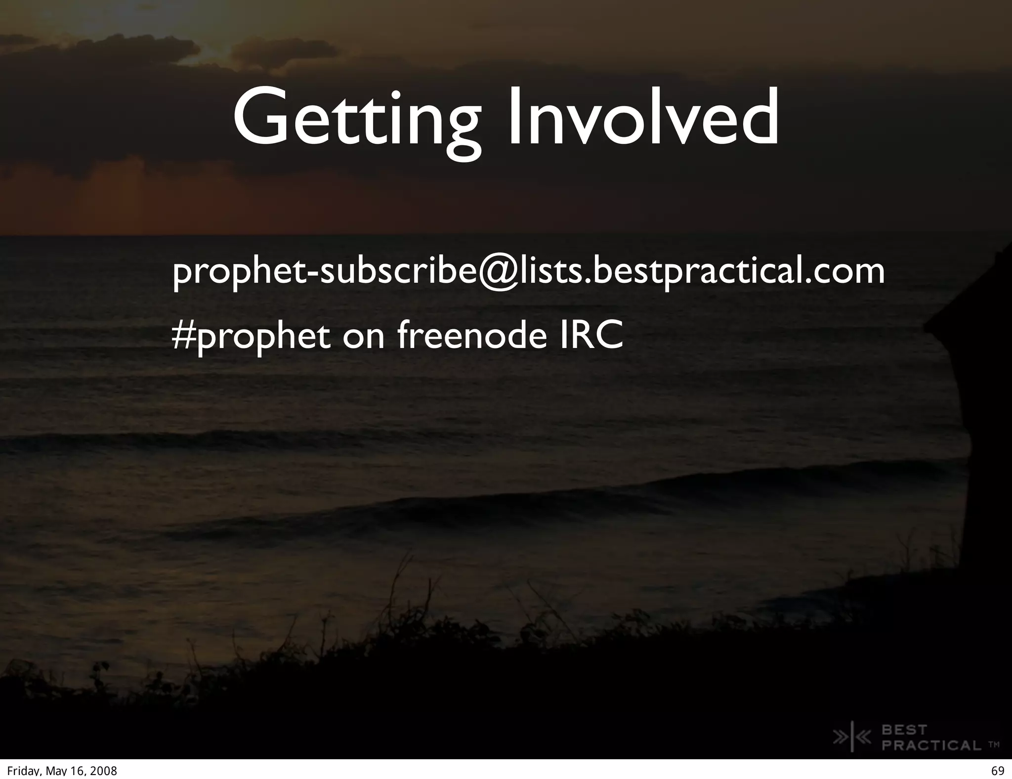 Prophet - A peer to peer replicated disconnected database