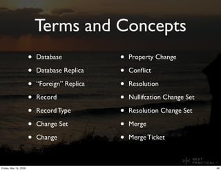 Terms and Concepts
                       •                       •
                           Database                Pro...