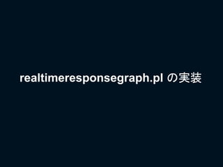 realtimeresponsegraph.pl の実装
 