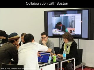 Collaboration with Boston
photo by Akiko Yanagawa, ISAC Tokyo Bureau, CC BY.
 