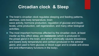 Human sleep and melatonin | PPTX