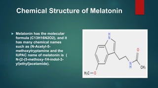 Human sleep and melatonin | PPTX