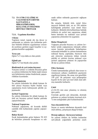 Yapılarda Isı-Su Yalıtımları