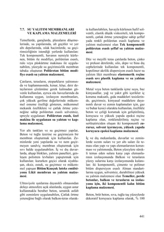 Yapılarda Isı-Su Yalıtımları