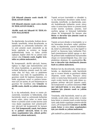 Yapılarda Isı-Su Yalıtımları