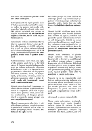 Yapılarda Isı-Su Yalıtımları