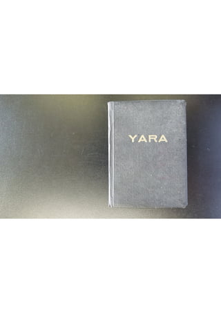 Yara - Romantisches Traumspiel in drei Aufzügen  
