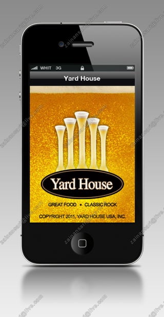 Yard house-iphoneapp