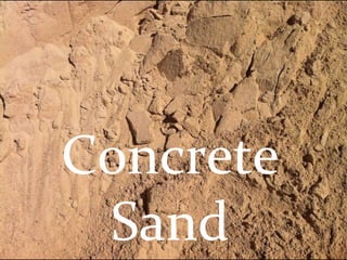 Concrete Sand 