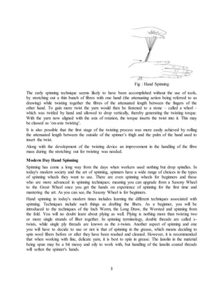 Yarn manufacturing | DOCX
