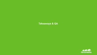 Page © Hortonworks Inc. 2014
Takeaways & QA
 