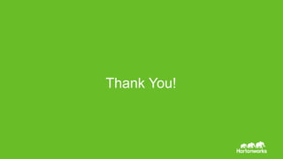 Page © Hortonworks Inc. 2014
Thank You!
 
