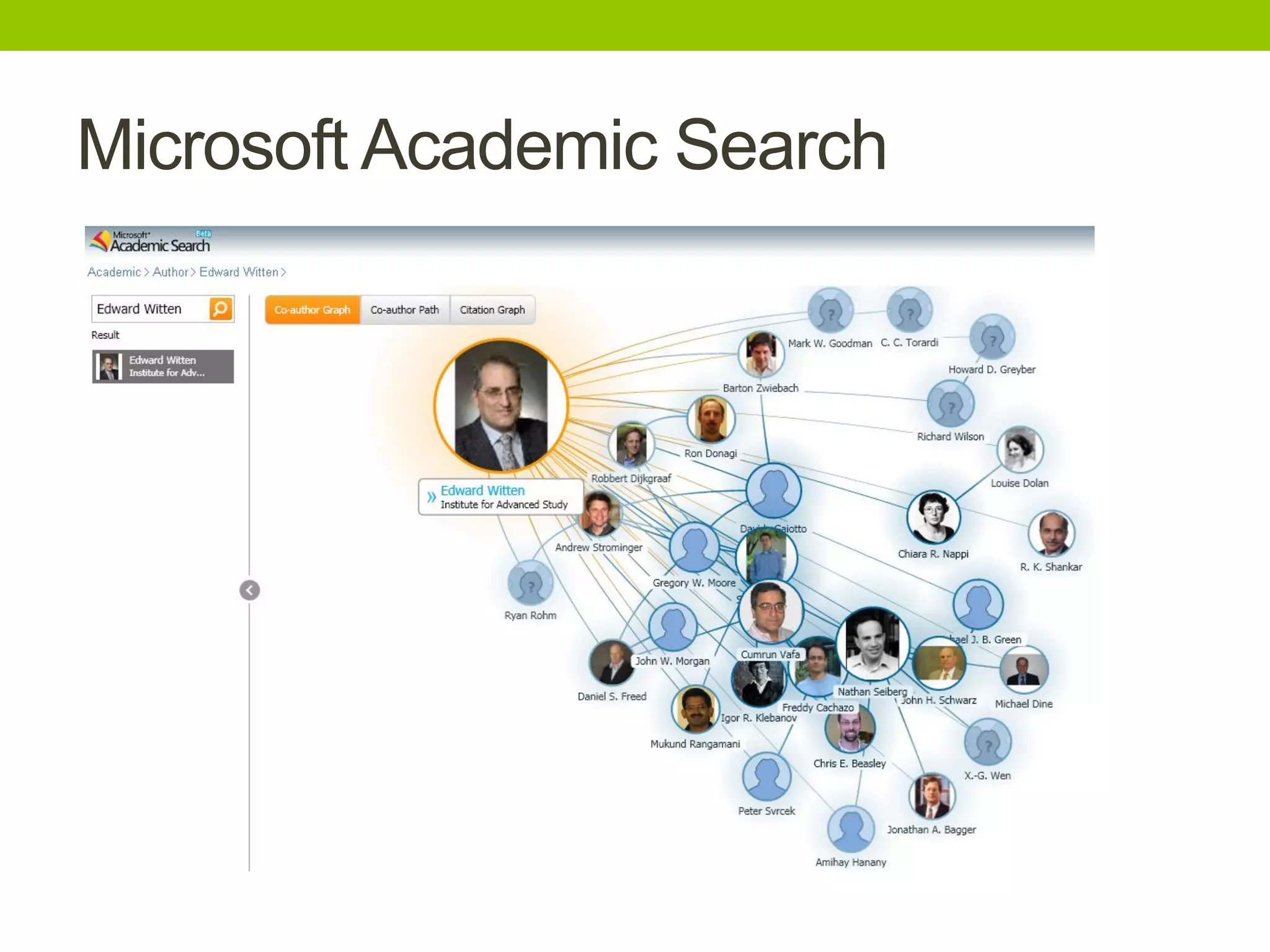 Microsoft Academic Search
 
