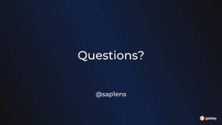Questions?
@sap1ens
 