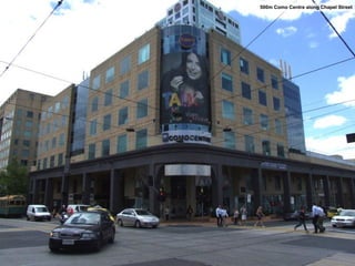 500m Como Centre along Chapel Street

 