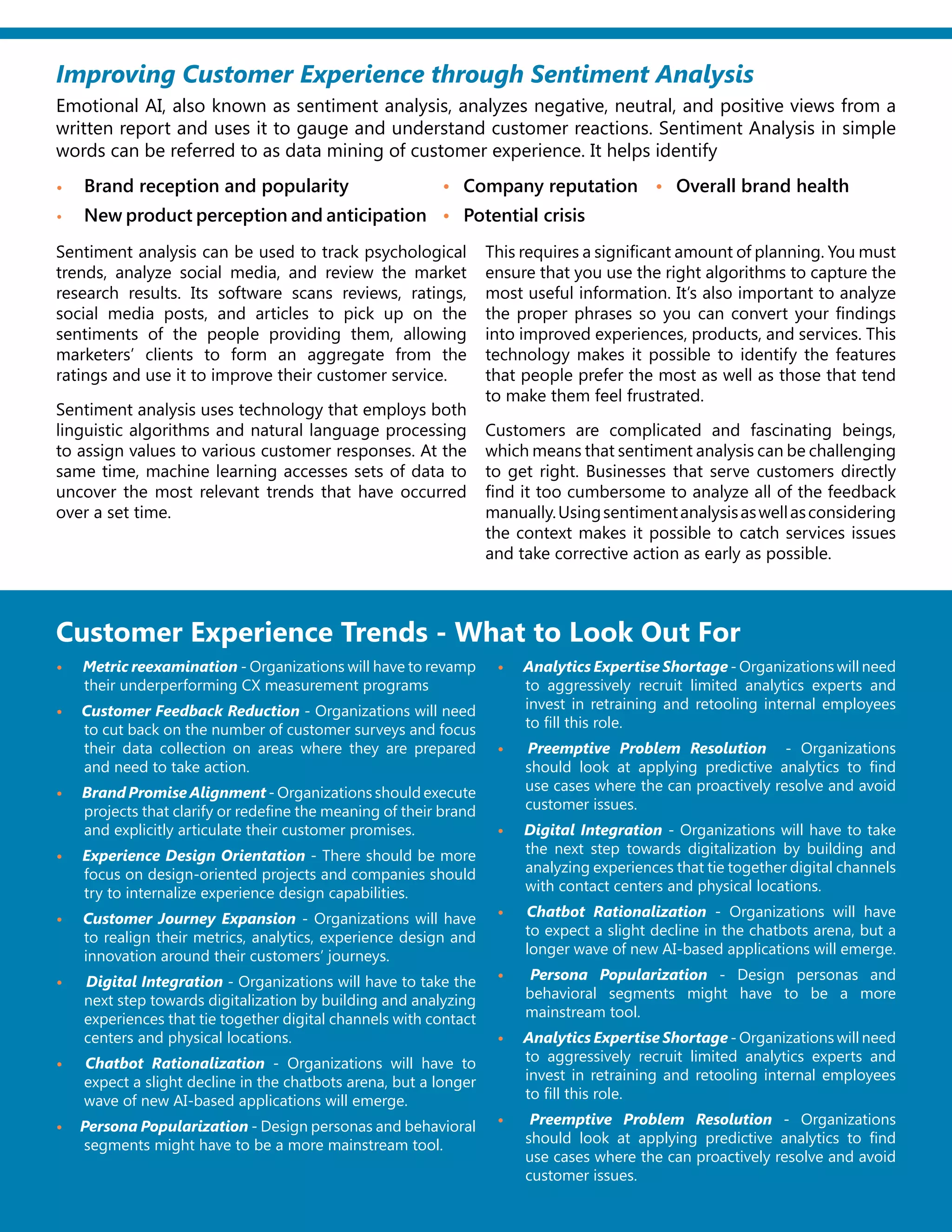Enhancing customer experience through Digital Transformation | PDF