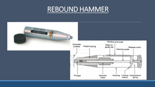 Rebound hammer & UPV- Non destructive test. Concrete NDT. Civil ...