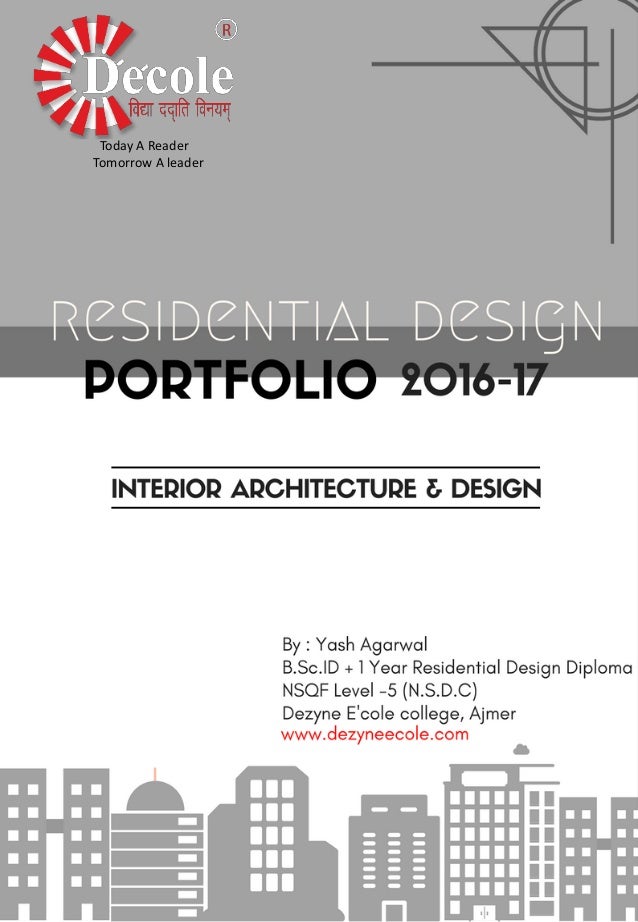 Yash Agarwal Residential Design Diploma Nsqf Level 5
