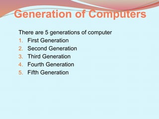 History of computers and its evolution.pptx
