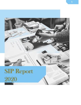 1
SIP Report
2020
 