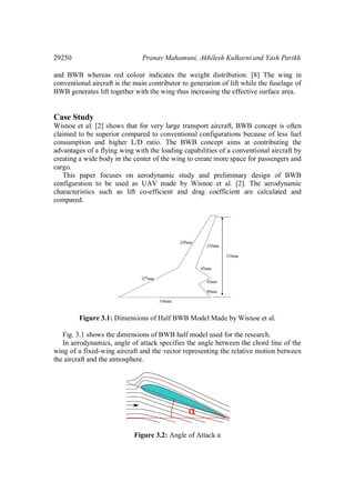 Aerodynamic Study of Blended Wing Body | PDF
