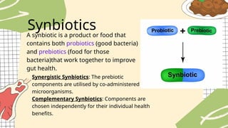 Synbiotics Examples Comprehensive Overview of Prebiotics, Probiotics, and Synbiotics for ...