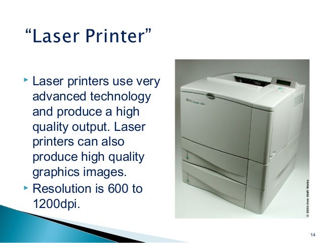 printers and its types