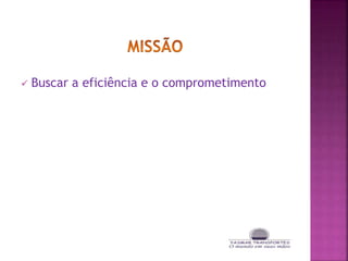  Buscar a eficiência e o comprometimento
