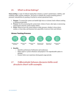 Stress Testing In Software Engineering Information System Design and Implementation | PDF