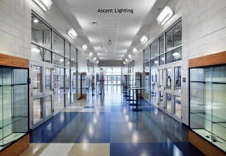 Categories of luminaires 
•Direct:90-100% downward 
•Semi direct: 60-90% downward 
•General diffuse:40-60% both downward a...