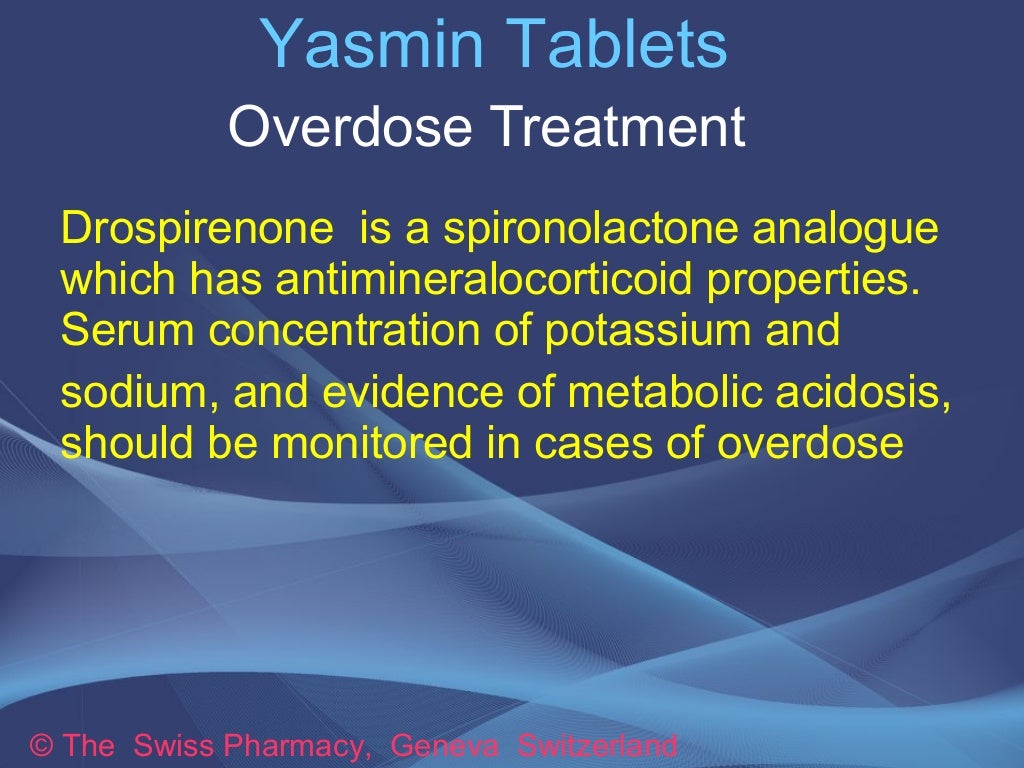 Yasmin Birth Control Pill