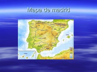 Mapa de madrid 
