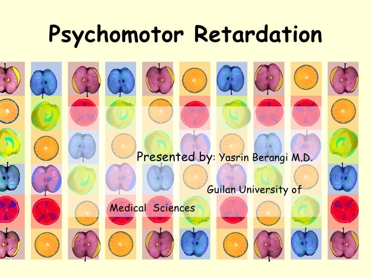 psychomotor retardation