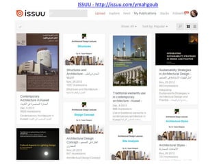 ISSUU - http://issuu.com/ymahgoub

 