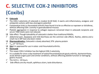 anti inflammatory drugs by Yatendra Singh | PPTX