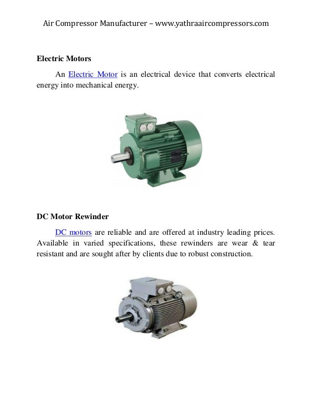 Air Compressor Manufacturer in Coimbatore