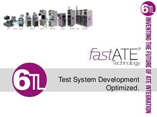 Test System Development
Optimized.
 