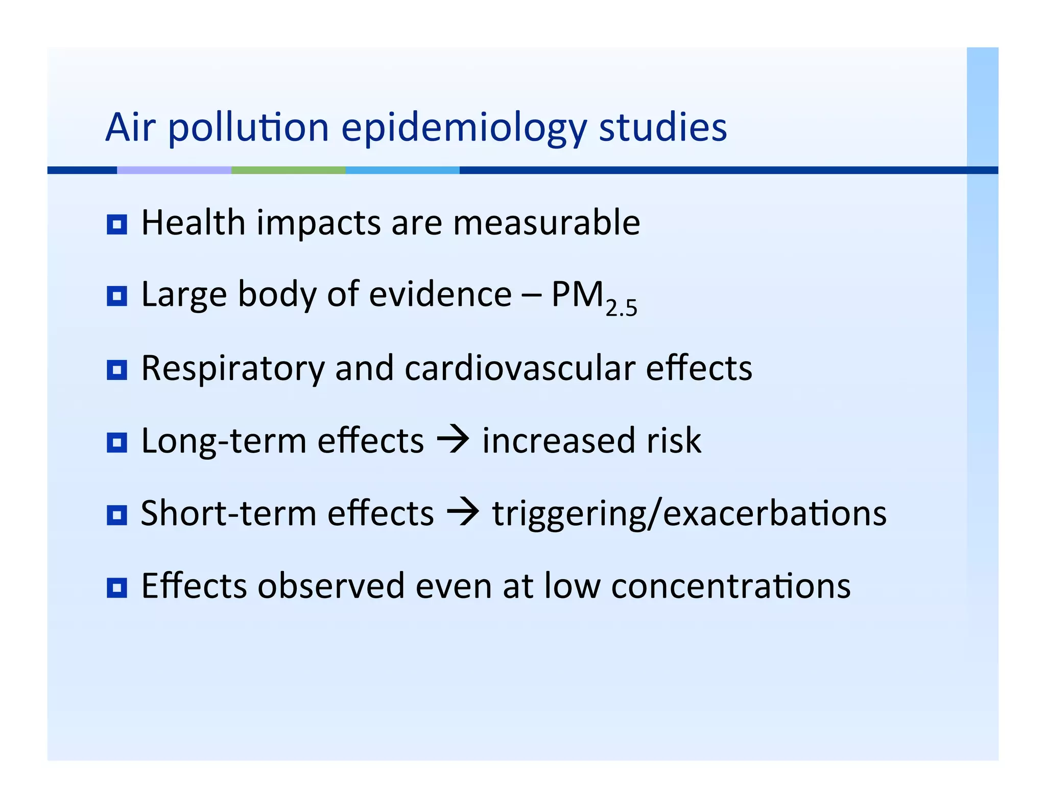 Yawn - Measuring the Public Health Impacts of Air Pollution in ...