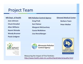 Yawn - Measuring the Public Health Impacts of Air Pollution in ...