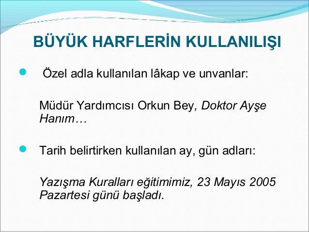 yazim kurallari konuanlatim yazim kurallari konuanlatim